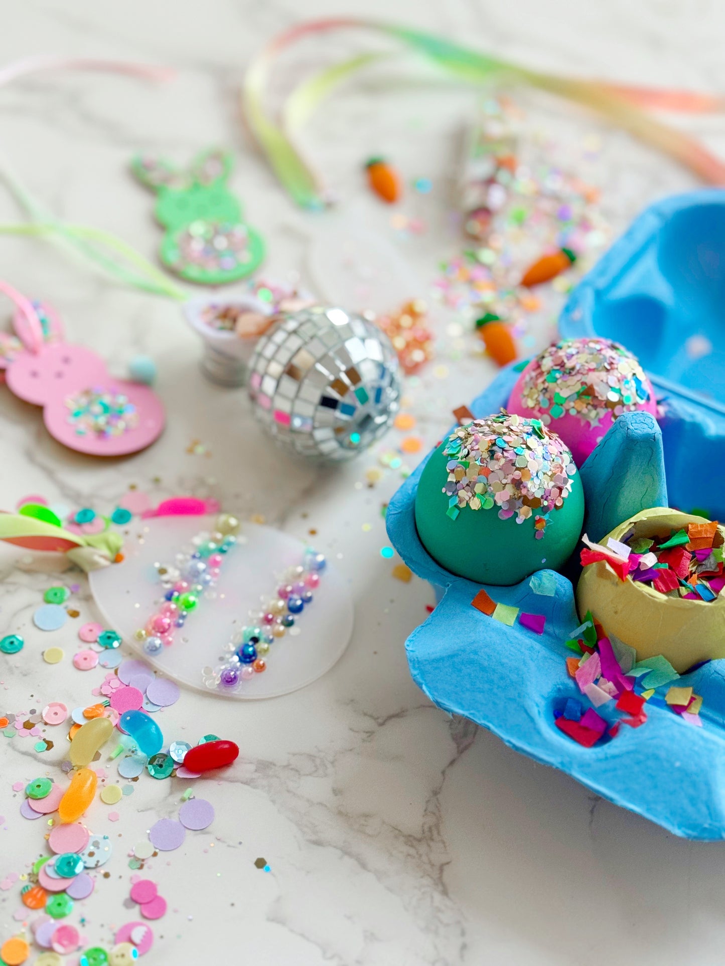 Confetti Eggs (6 eggs)