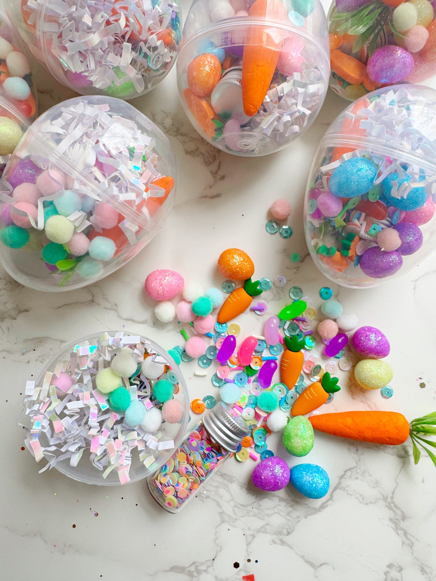 Confetti Sensory Eggs