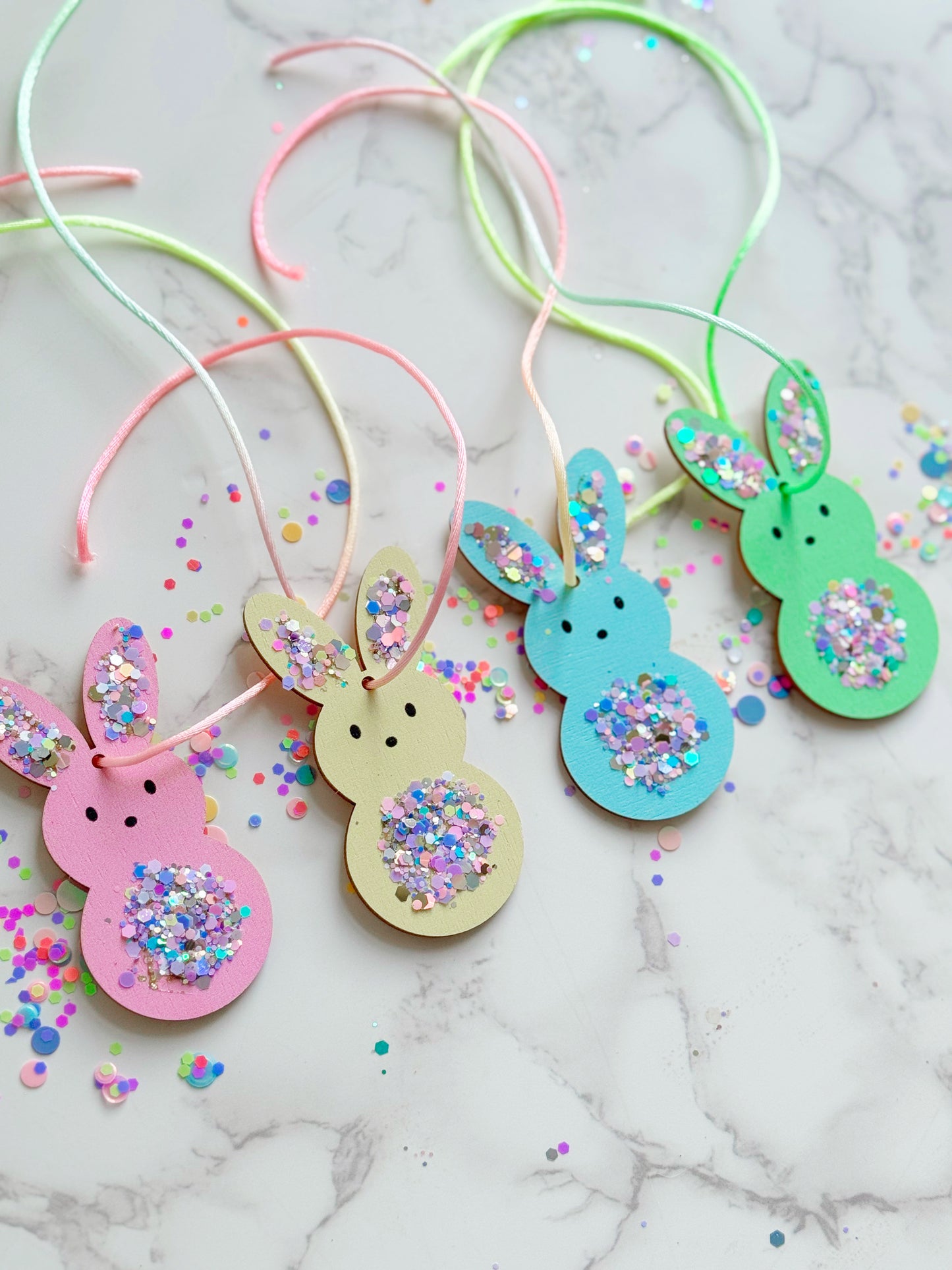 Confetti Peep Tags (Set of 4)