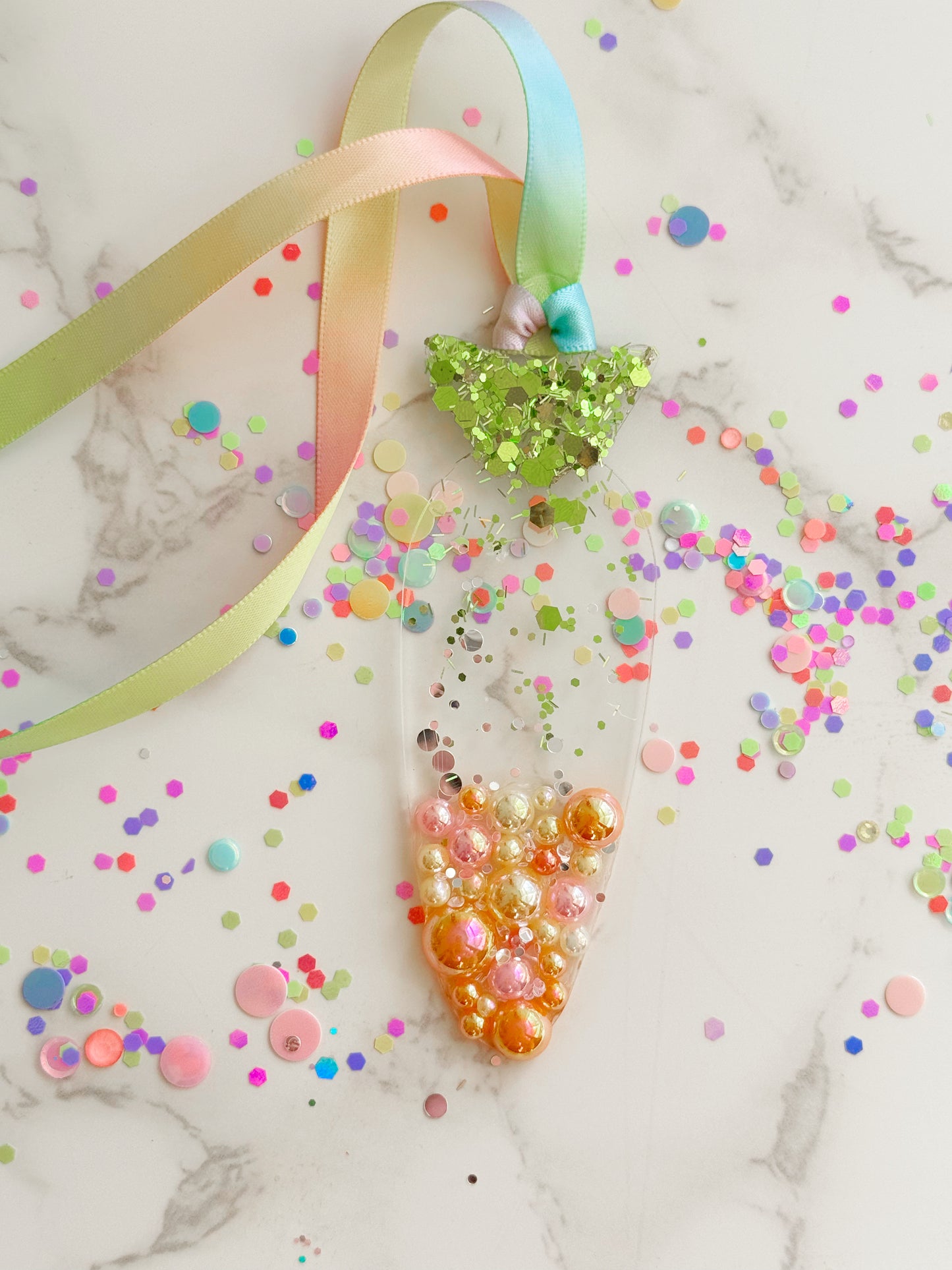 Confetti Carrot Tag