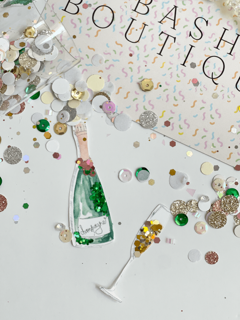 Raise A Glass Confetti Mix