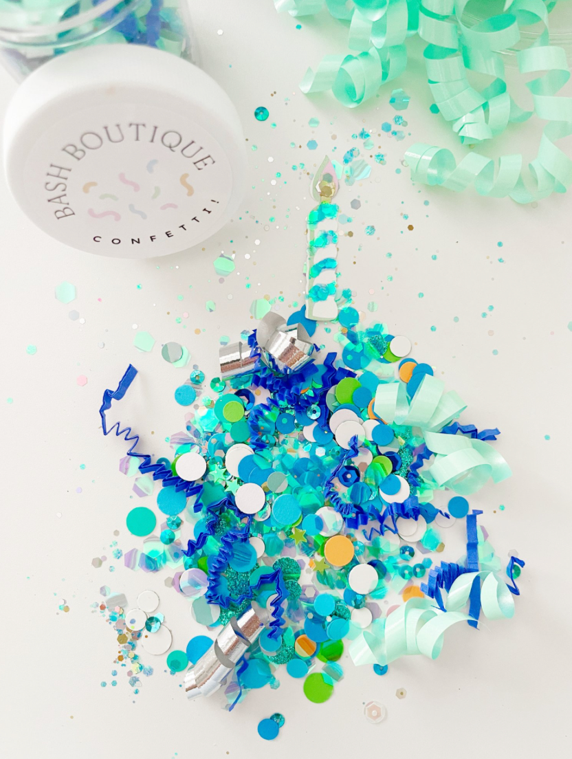 Cake My Day Confetti Mix - Blue