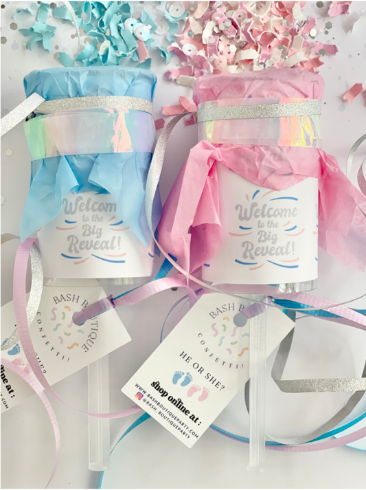 Custom Confetti Poppers