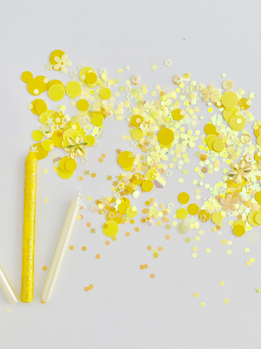 Mellow Yellow Confetti