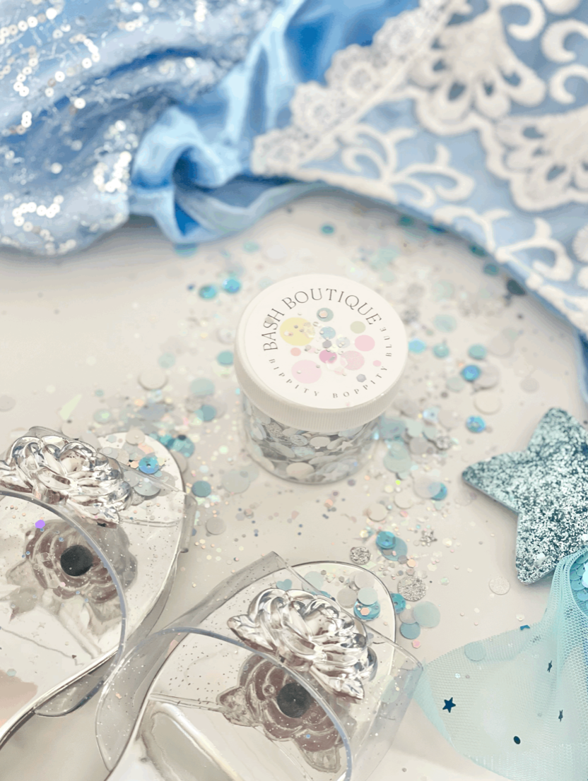 Bippity Boppity Blue Confetti