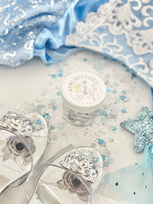 Bippity Boppity Blue Confetti