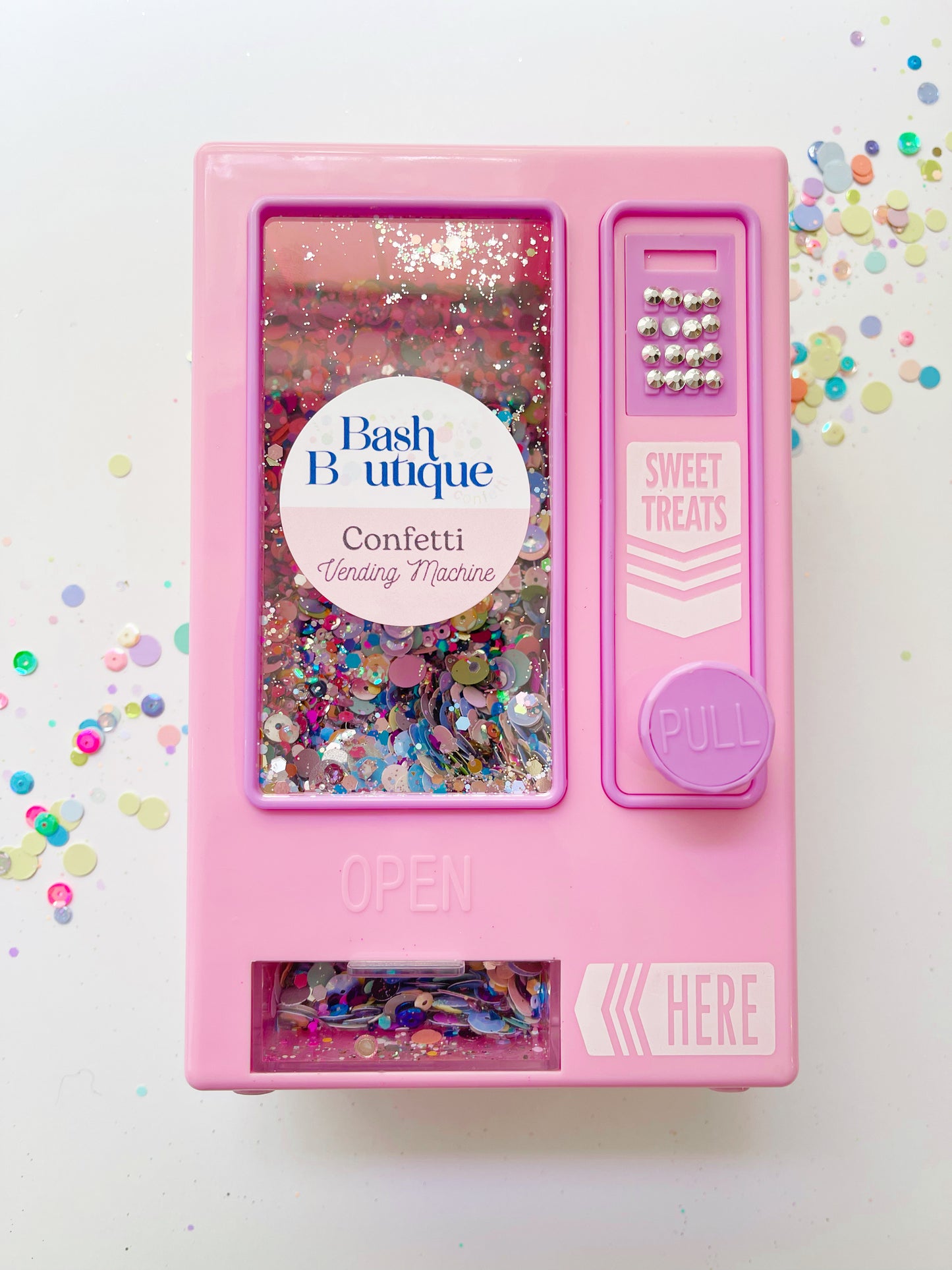 Confetti Vending Machine