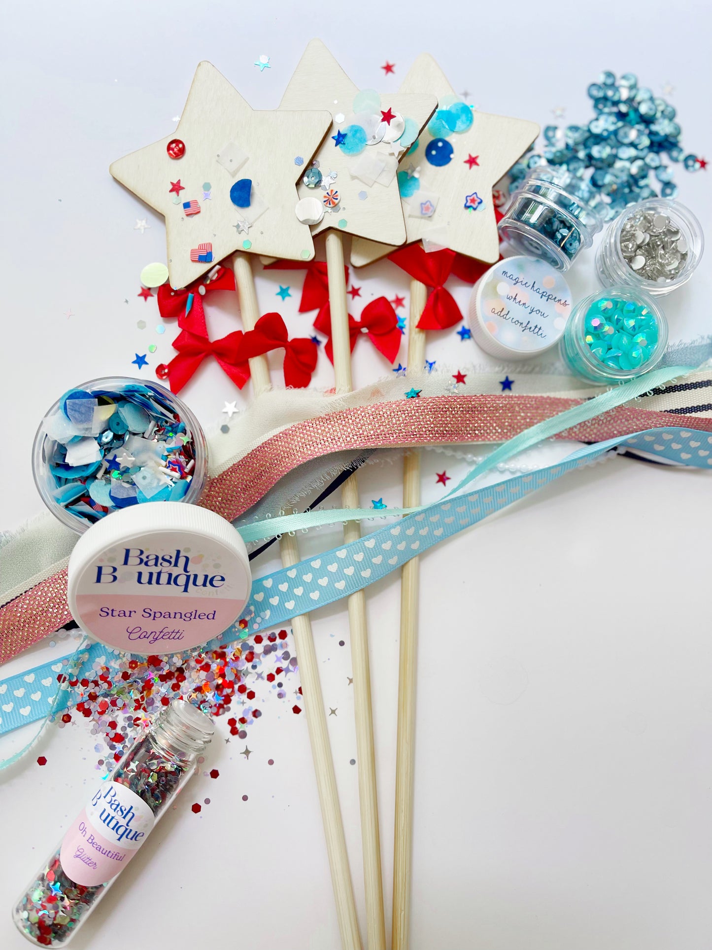 Patriotic DIY Magic Wand Kit