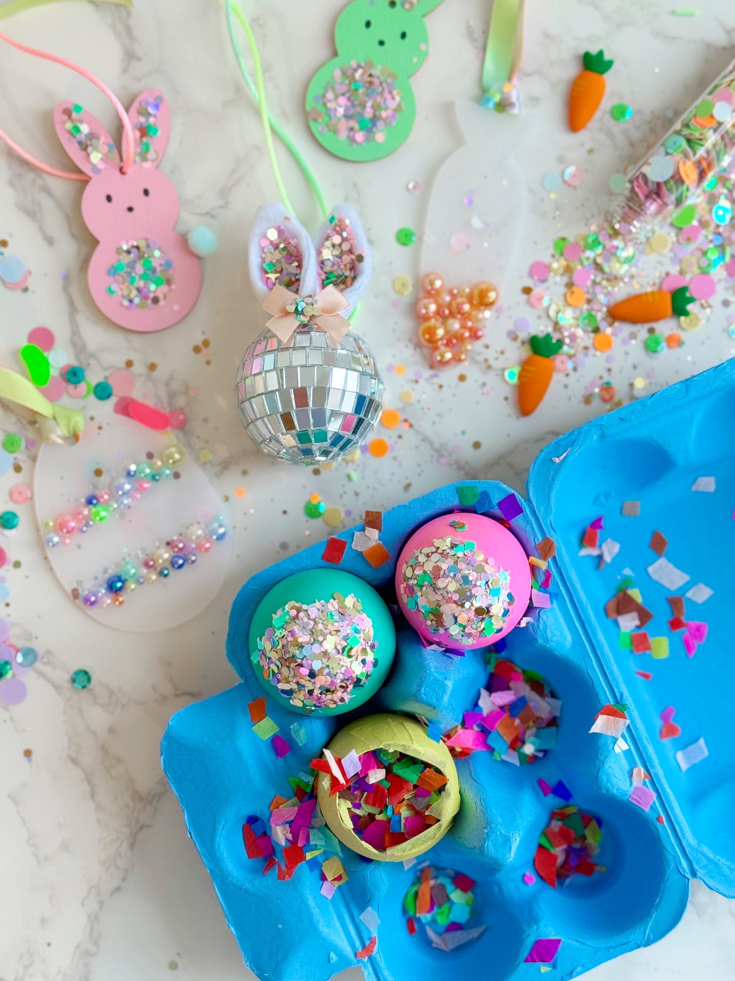 Confetti Eggs (6 eggs)