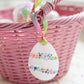 Confetti Easter Egg Tag