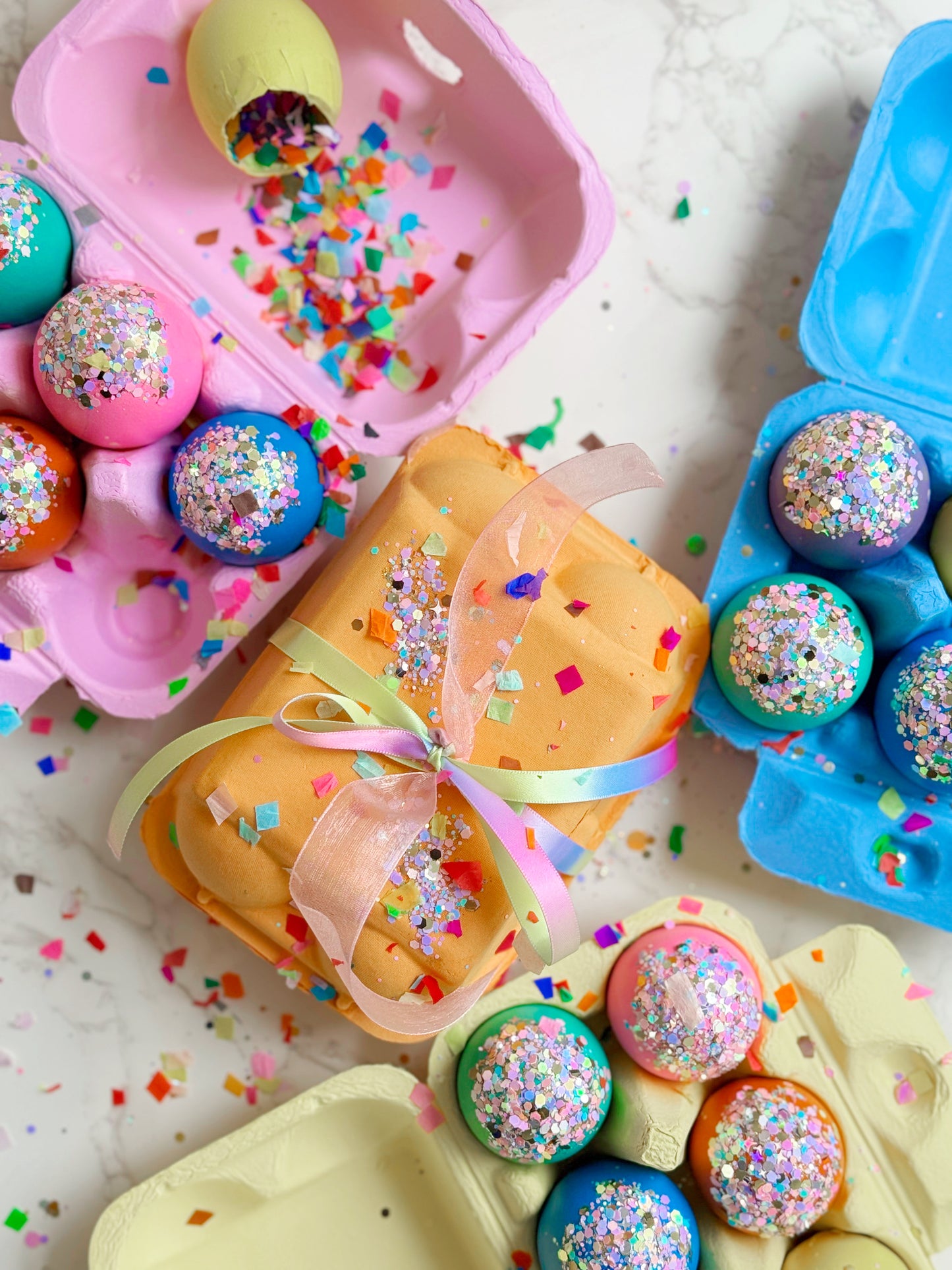 Confetti Eggs (6 eggs)