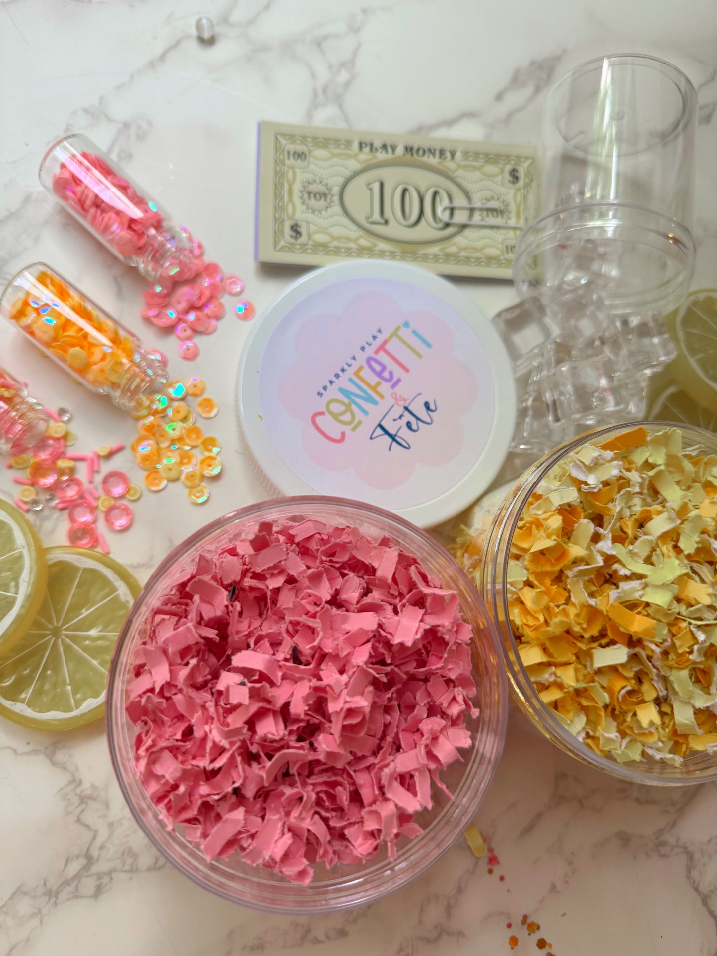 Pink Lemonade Confetti & Fete Kit
