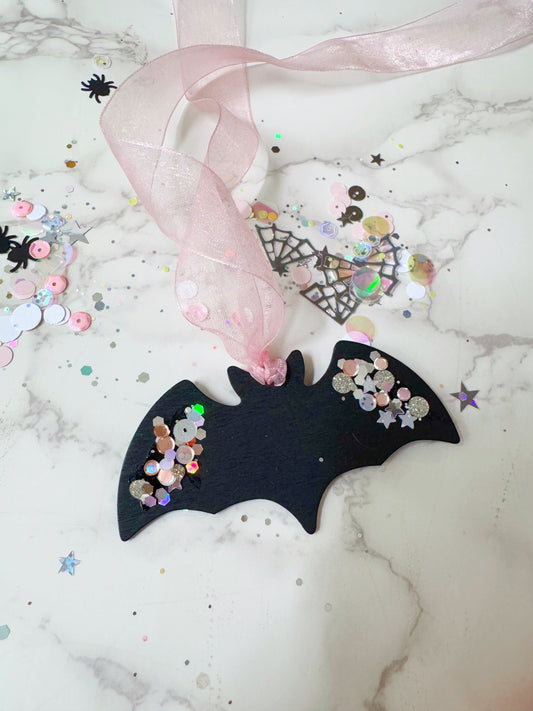 Confetti Bat Gift Tag