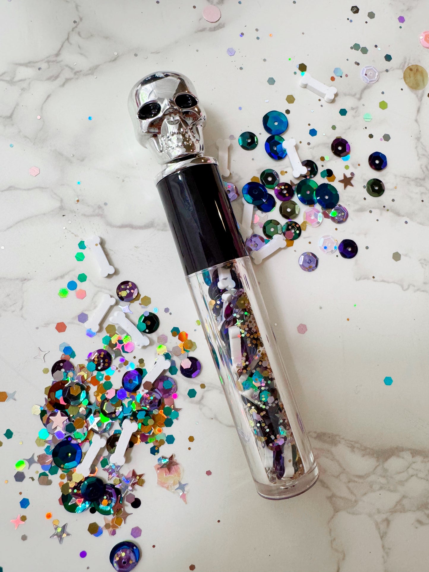 Glitter Skeleton