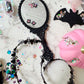 Spooky Spider Confetti Mirror