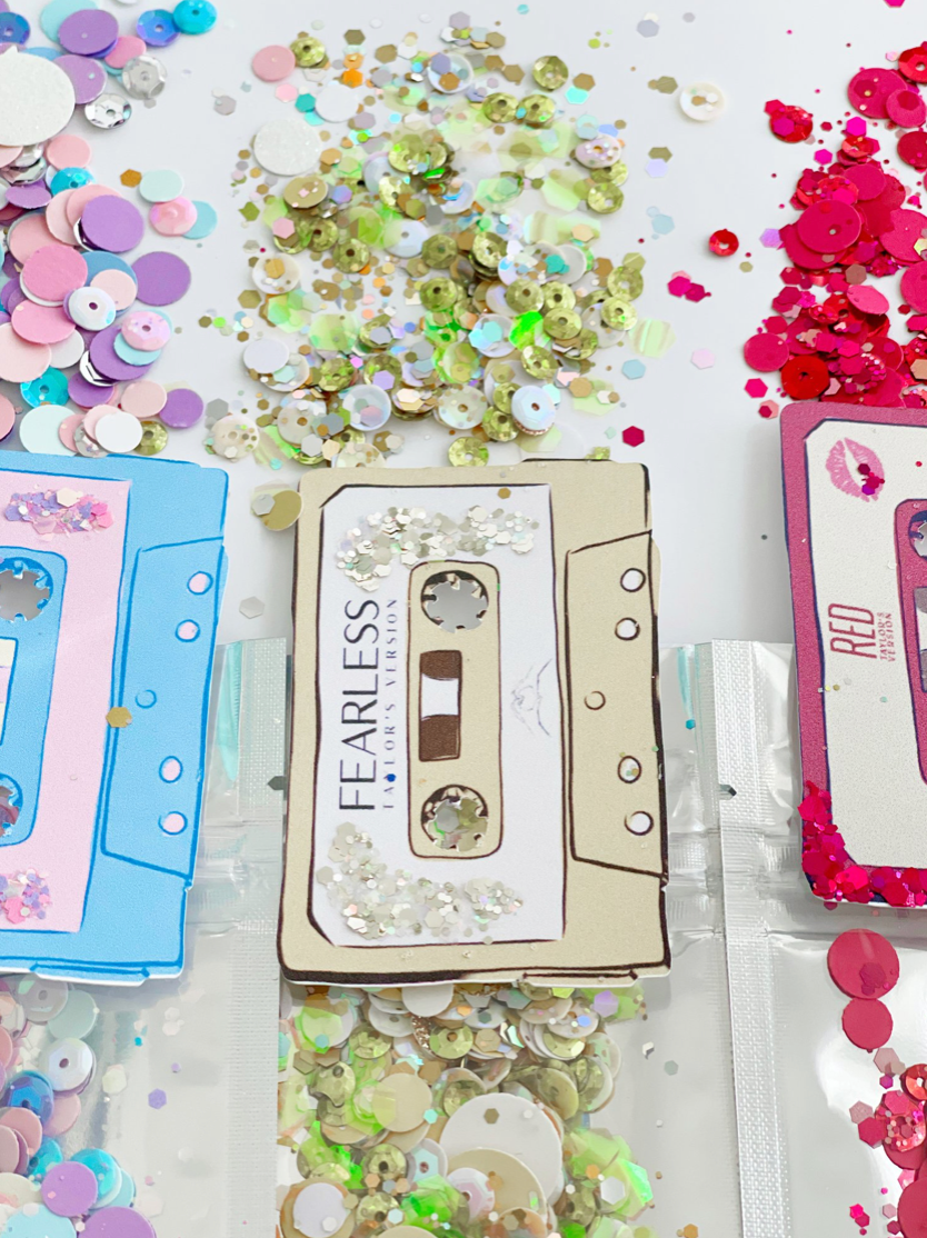 The Eras Cassette Tapes - Confetti Accents