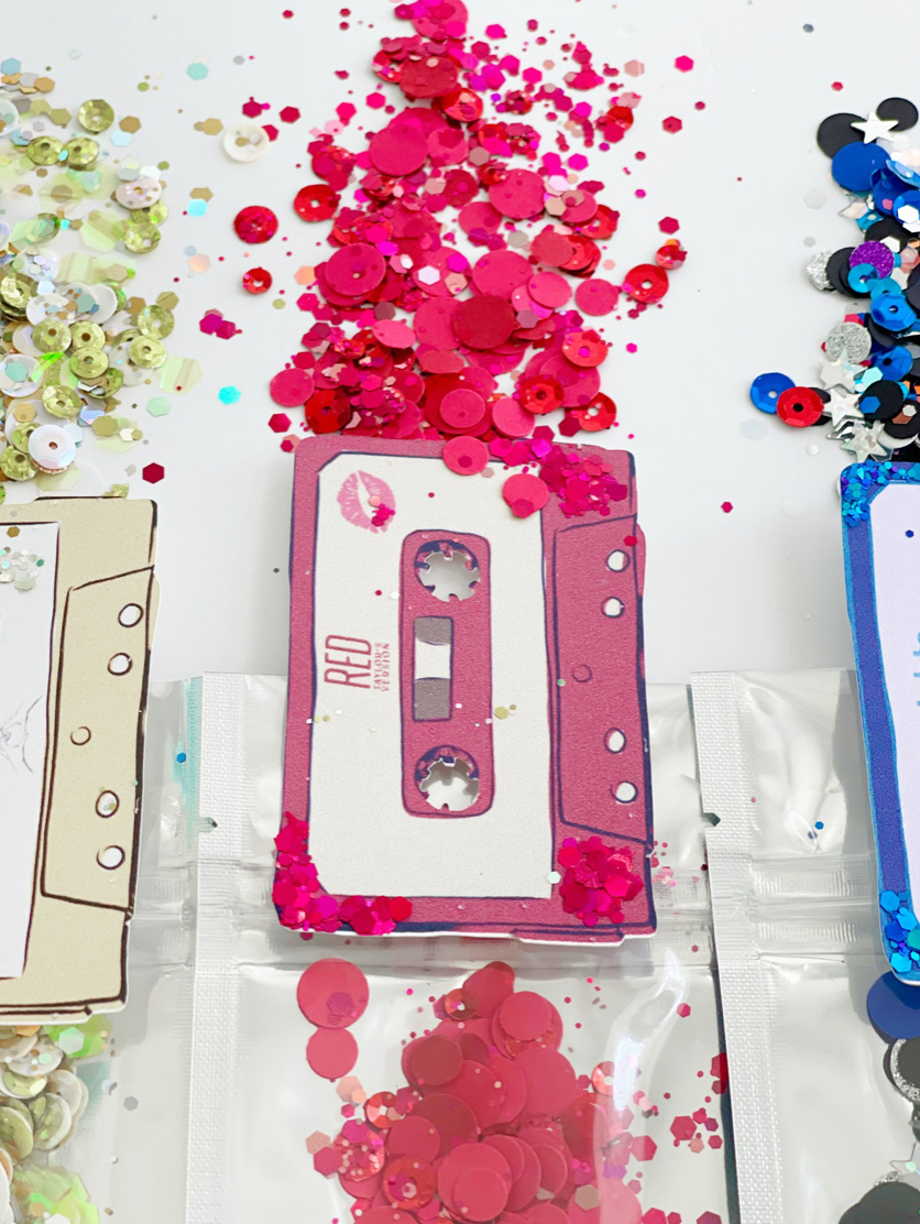 The Eras Cassette Tapes - Confetti Accents