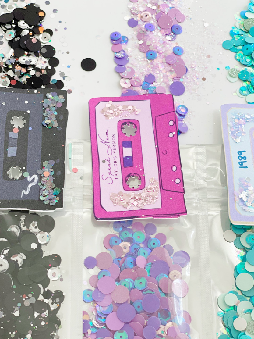 The Eras Cassette Tapes - Confetti Accents