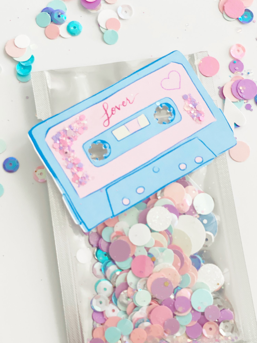 The Eras Cassette Tapes - Confetti Accents