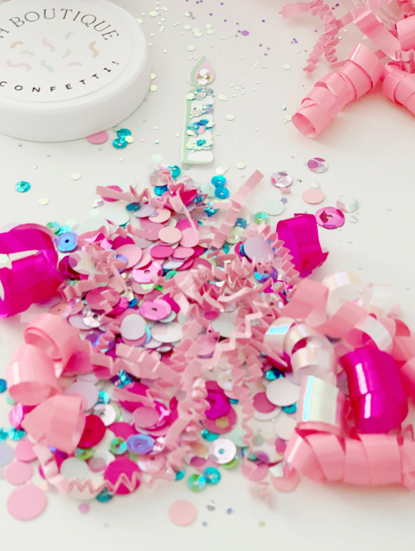 Cake My Day Confetti Mix - Pink