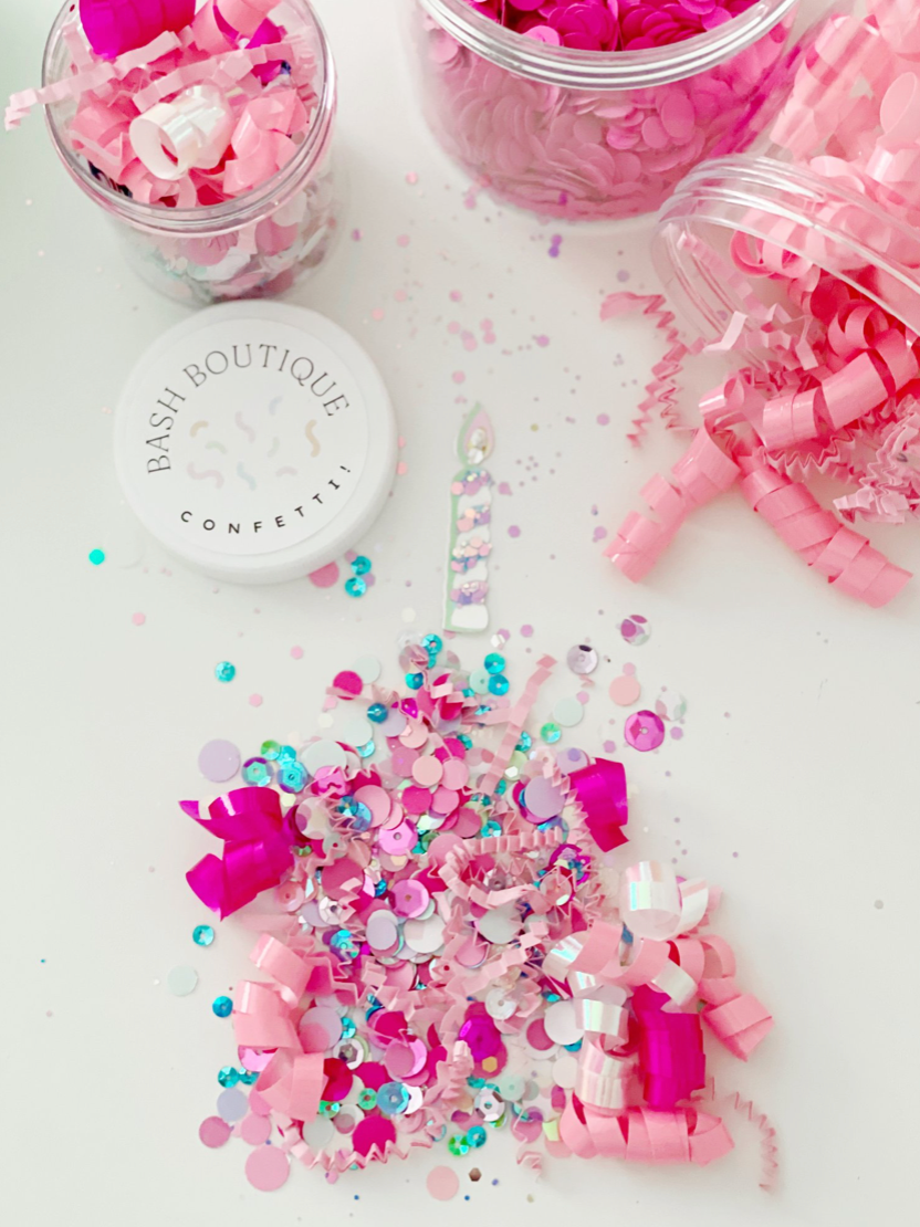 Cake My Day Confetti Mix - Pink