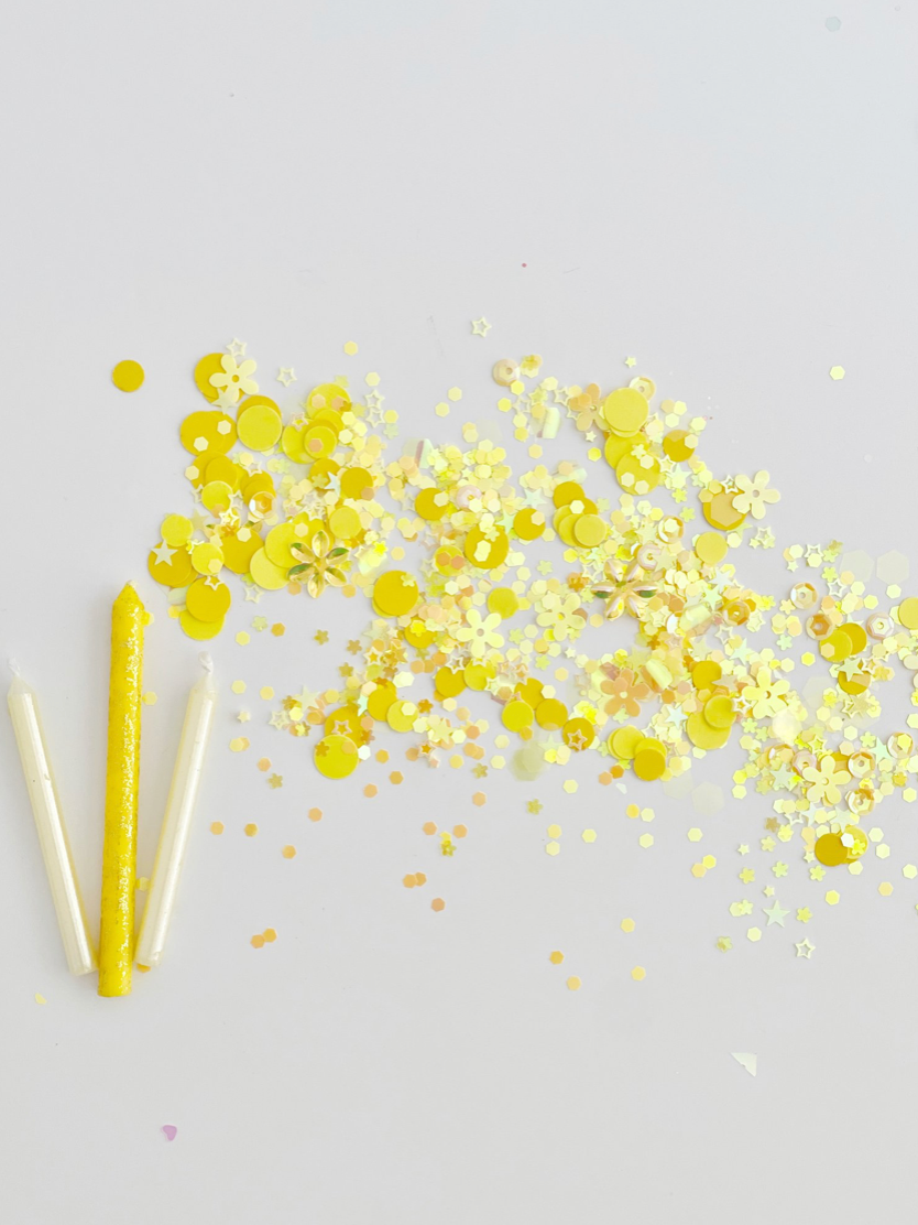 Mellow Yellow Confetti