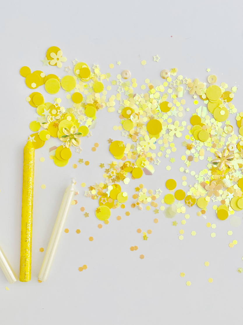 Mellow Yellow Confetti